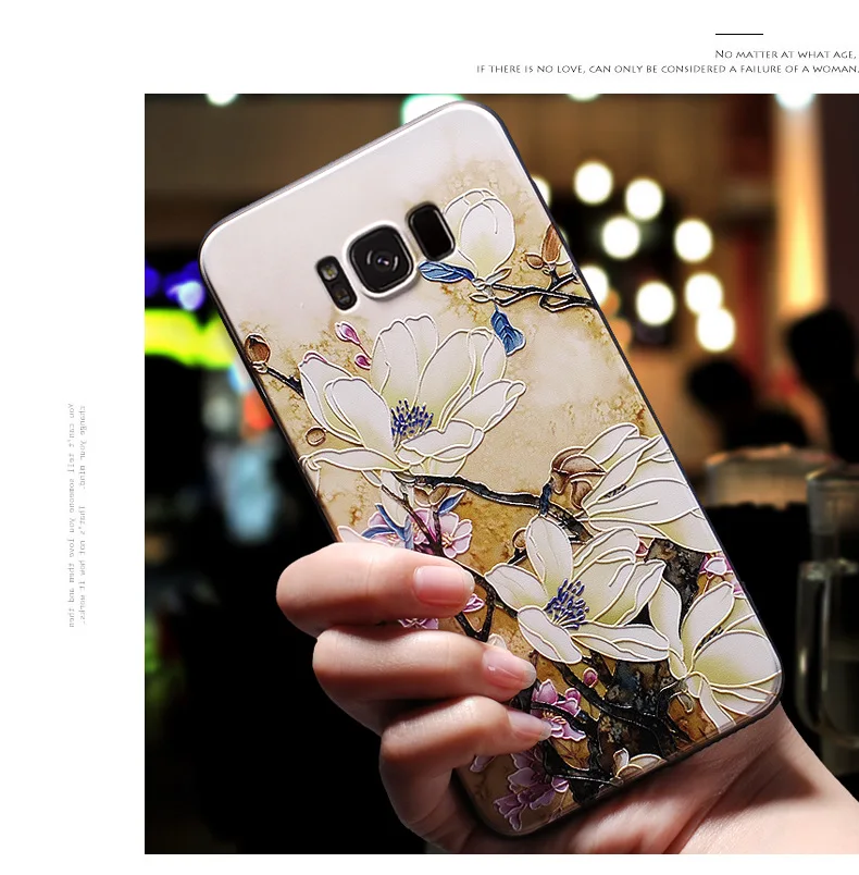 3D рельефный чехол для samsung Galaxy S10 S10 Plus S9 S8+ чехол, матовый силикон 360, полный чехол для Galaxy S10+ S9+ S8+ чехол-бампер