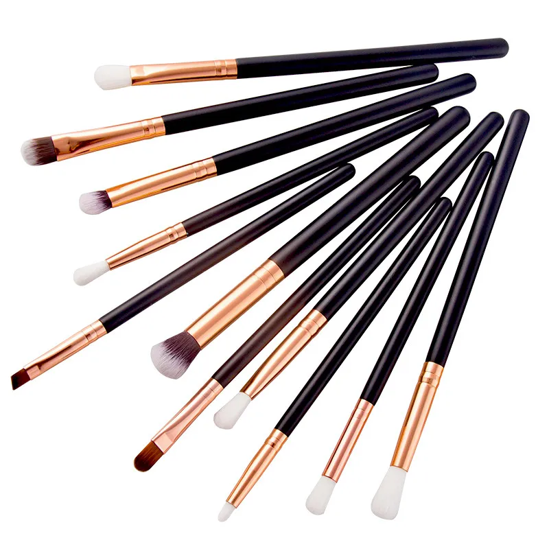 Высокое качество инструменты для макияжа 12 шт./компл. набор кисточек тональный