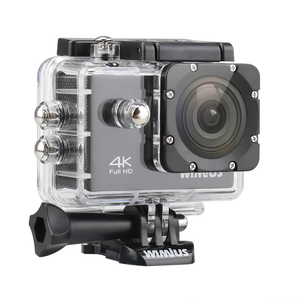 Wimius Спорт действий Камера 4 К Wi-Fi Мини Full HD 1080 P 60fps CAM Видео Открытый шлем Камара