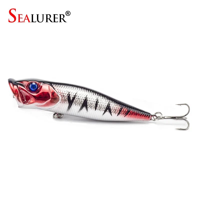 Topwater Popper рыболовная приманка 9 см 13 г Высококачественная плавающая жесткая