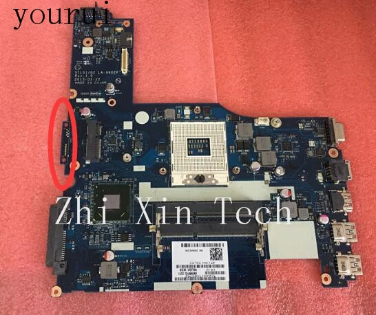 Yourui для Lenovo G500S Материнская плата ноутбука LA-9902P материнская плата DDR3 HM76 100% тестирование работы