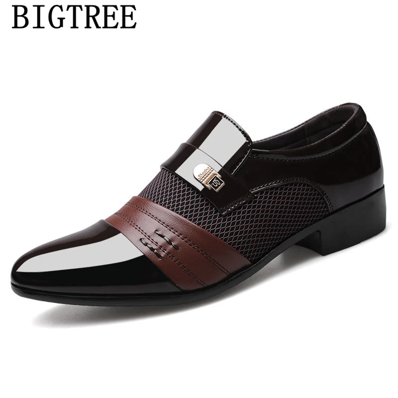 Мужские модельные туфли офисные мужские черные zapatos оксфорды Мужская обувь homme