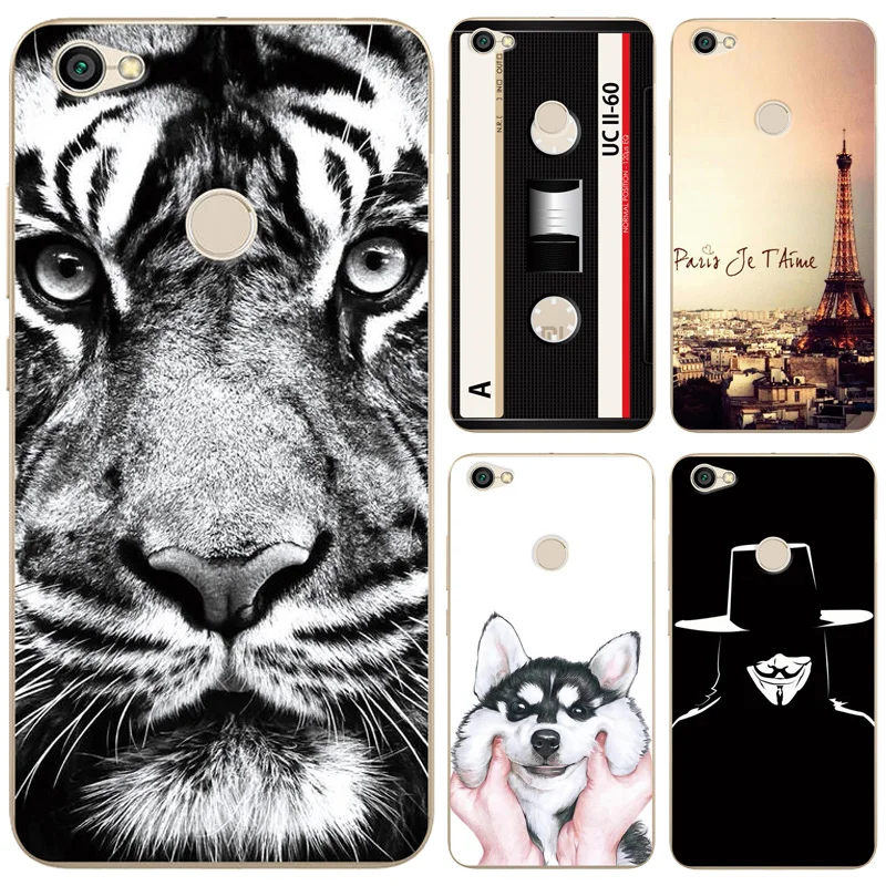 For Xiaomi Redmi Note 5A Case 5.5 inch 2GB RAM Silicon TPU Luxury Design Pattern Pro Prime Back Cover |
