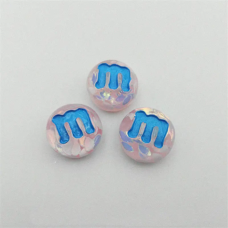 10 шт./лот мини M Bean дополнение слизи наполнитель для слизи DIY полимер дополнение клейкие аксессуары модель инструмент для детей Образование игрушки - Цвет: 3