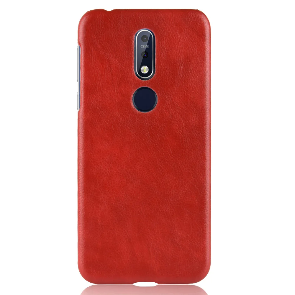 Nokia 7 1 чехол 2018 сумка для телефона роскошный винтажный защитный из искусственной