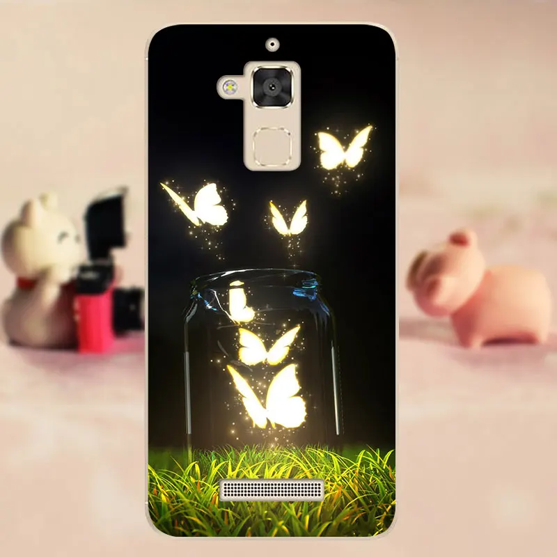 Силиконовый чехол для ASUS Zenfone 3 MAX 5 2 дюйма защитный ZC520TL X008D телефона из ТПУ ZC 520TL