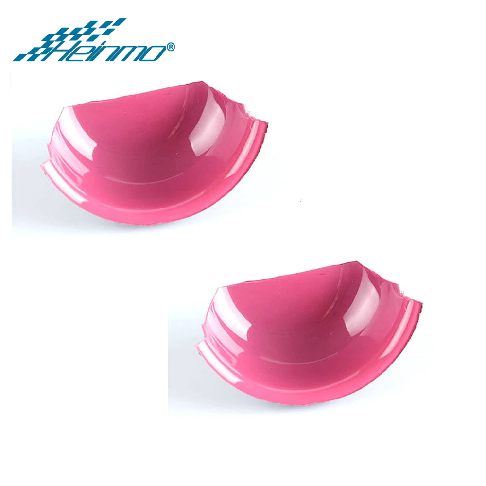 2PCS Pink Для MINI Cooper F56 F55 F54 F60 Clubman Countryman Автомобильная внутренняя дверная ручка декоративная крышка наклейка для MINI Cooper аксессуары - Название цвета: 2PCS Pink