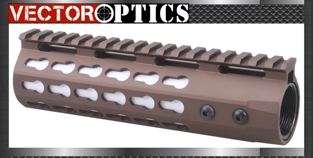 Вектор Оптика GEN 3 KeyMod тонкий 7 дюймовый карабин Тактический бесплатный поплавок