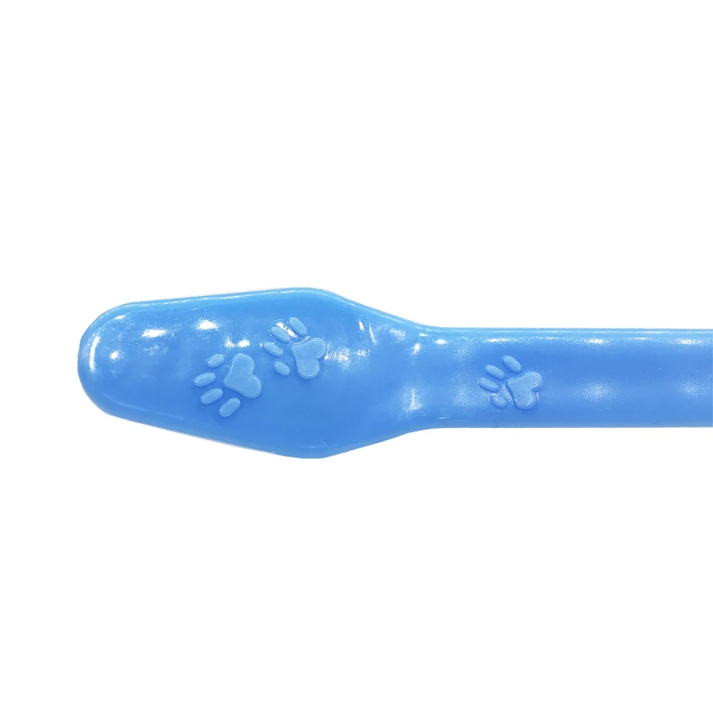 Чистая дыхательная двухголовая зубная щетка для собак кошек домашних животных