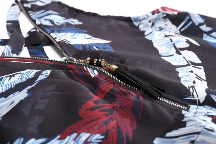 Женские летние рубашки Большие размеры жилет Топ крест подол заложен молнии