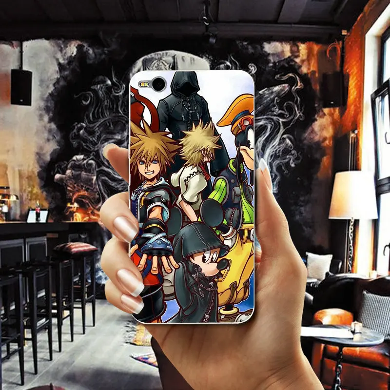 Мода Kingdom Hearts Бессердечный для htc один M7 M8 M9 M10 E9 плюс U11 A9 Desire 530 630 626 628 816 820 Мягкие