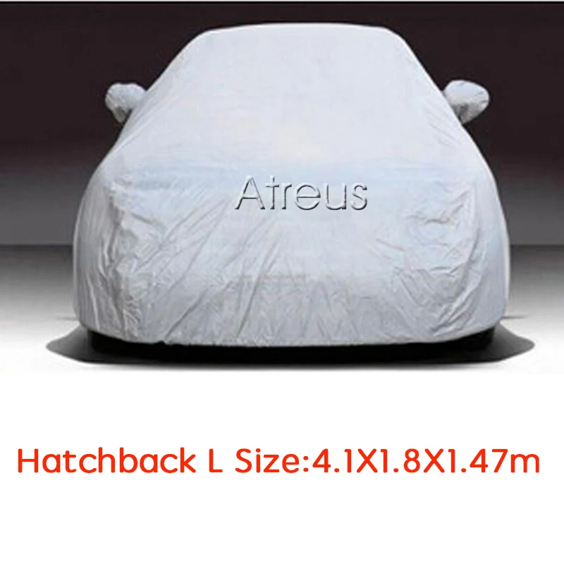 Пылезащитные автомобильные чехлы для Chevrolet Aveo Sail Volkswagen Polo VW Golf 4 7 5 6 Skoda Fabia Opel Astra H J G - Название цвета: Hatchback L