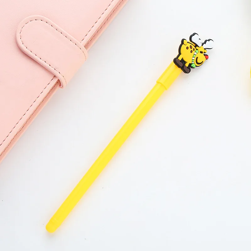 7 шт. гелевая ручка для фестиваля снега черные чернила письма шариковые ручки