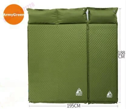 Автоматический надувной матрас для 3 человек 5 см Пляжная подушка автомобильный