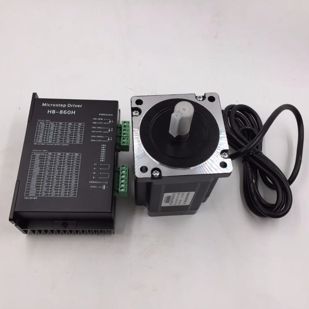 Набор шаговых двигателей Nema 34 8.5Nm Micro набор с высоким крутящим моментом и 2 фазами