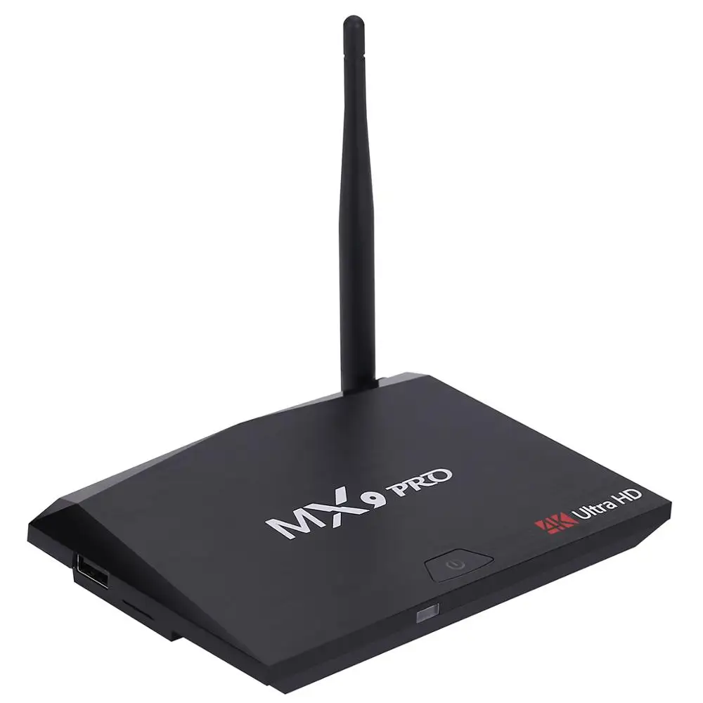 Заводская новейшая MX9 Pro Android 7 1 Смарт ТВ коробка RK3328 четырехъядерный 2G/16G 4G/32G BT 4 0 H.