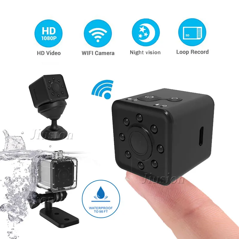 Новая мини-камера SQ13 Wifi DV, спортивная водонепроницаемая карманная видеокамера, микро-камера с ночным видением, маленькая IP-видеокамера