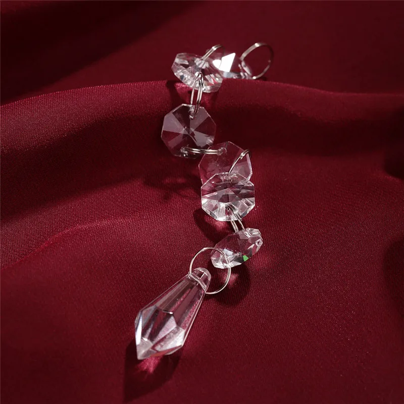 1 шт. восьмиугольная бусина из драгоценных камней с подвесным отверстием