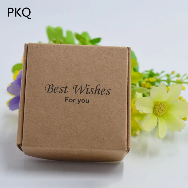 Крафт-коробка оптовая продажа ювелирных изделий коробка дисплея переработанная