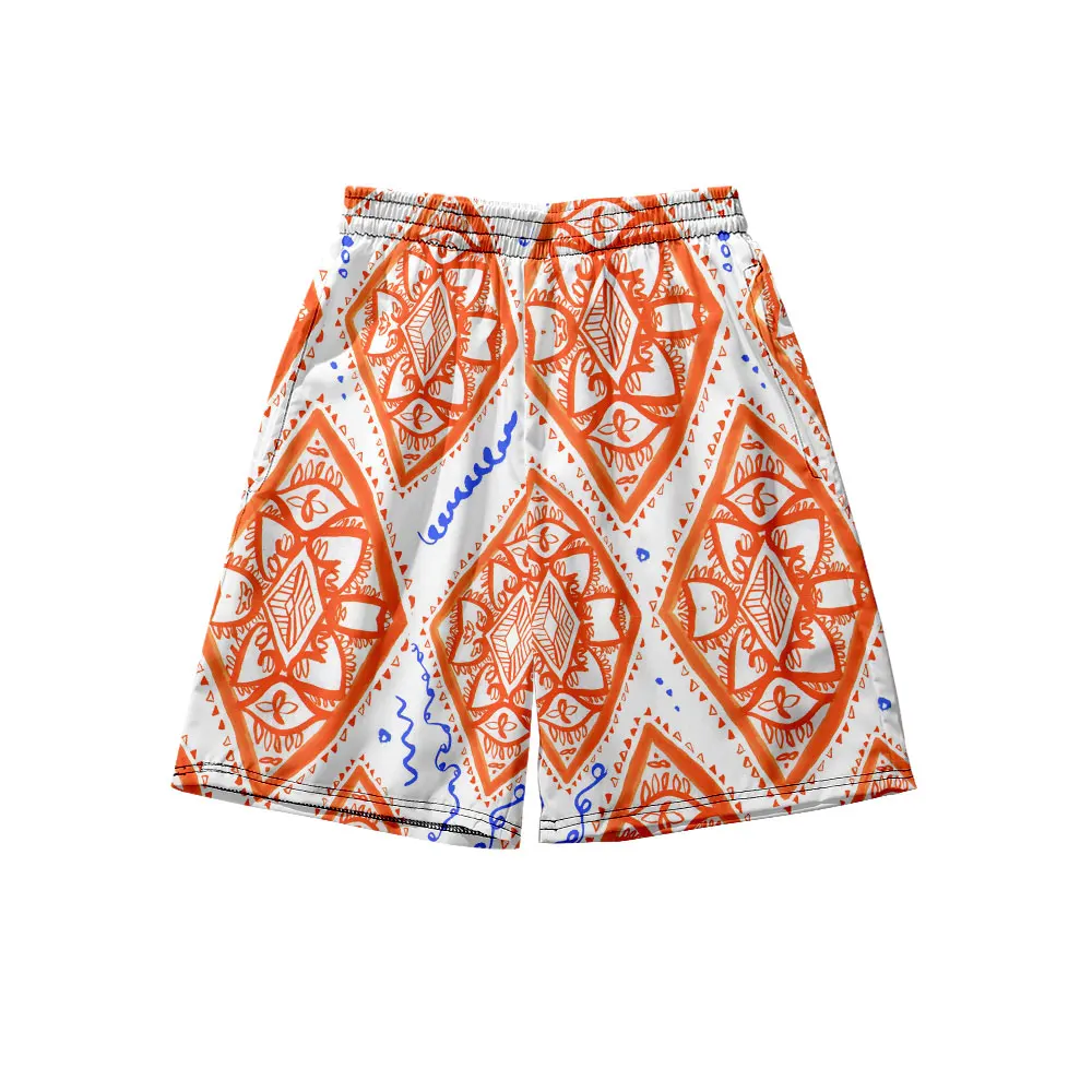 Пляжные шорты WAMNI в стиле хип хоп эластичные 3D необычный Рисунок женский