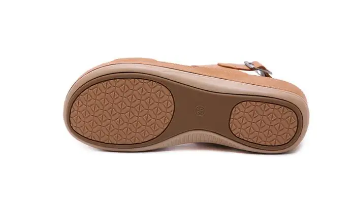Beach flip flops shoes woman summer sandals woman's shoes sajdals platform with high heel and wedge with a pair of sandals c420