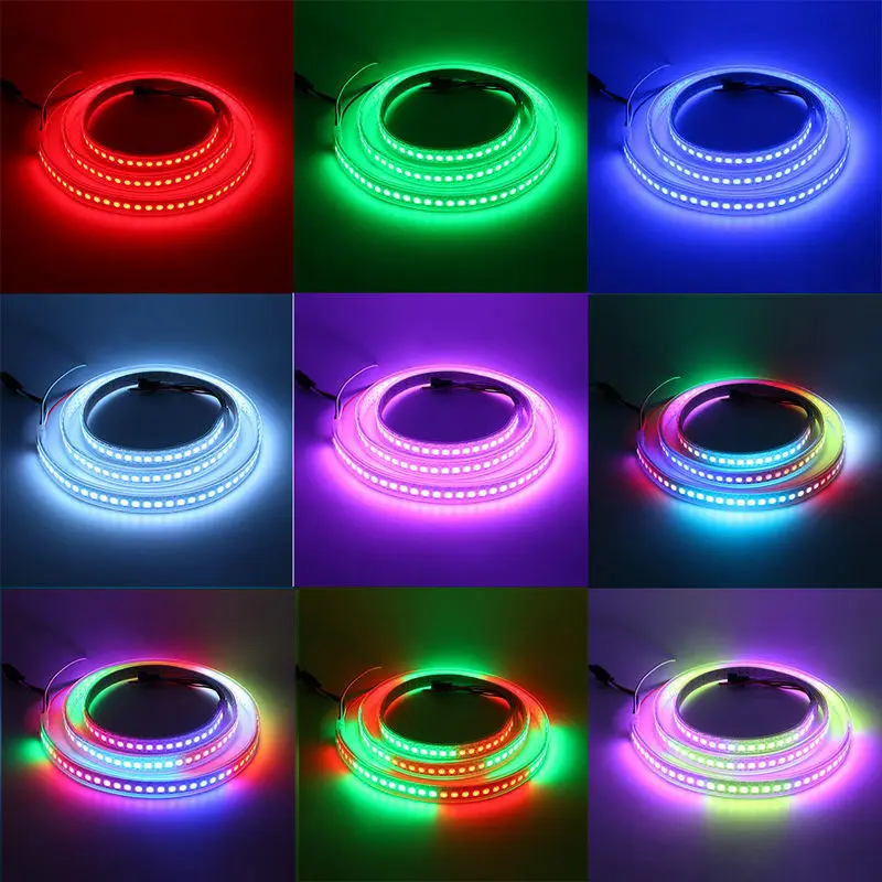 1 м 144 светодиодов программируемый WS2812B цифровой 5050 Мечта RGB LED WS2811IC Встроенная