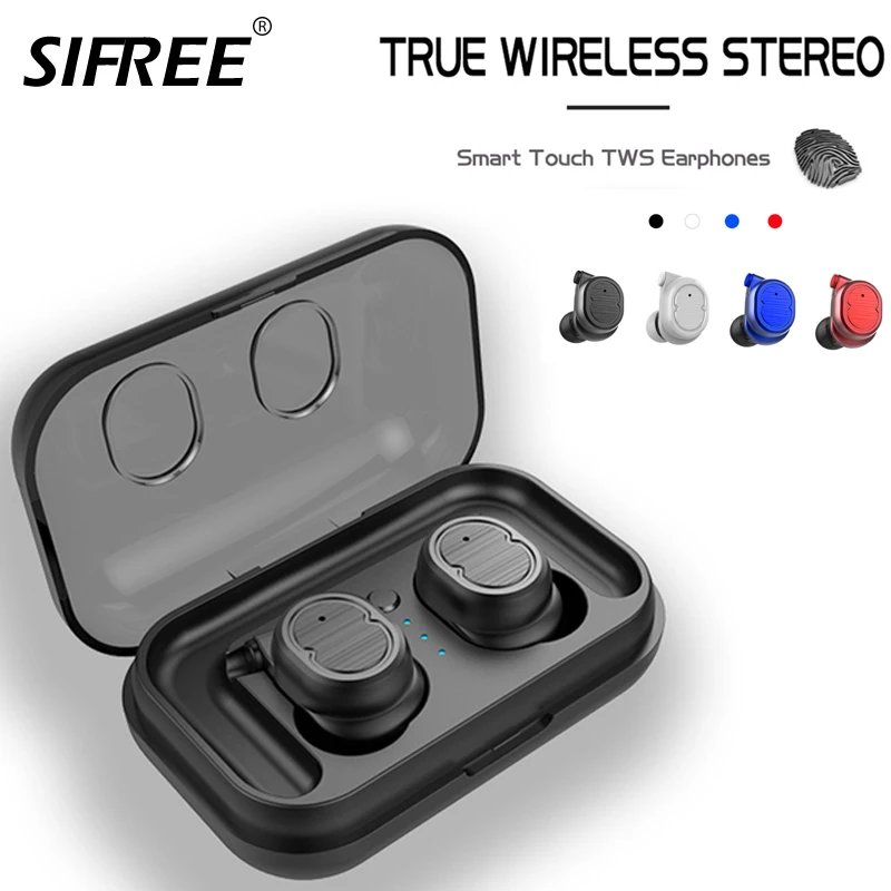 TWS Bluetooth V5.0 стерео наушники в ухо беспроводные мини гарнитура Сенсорное