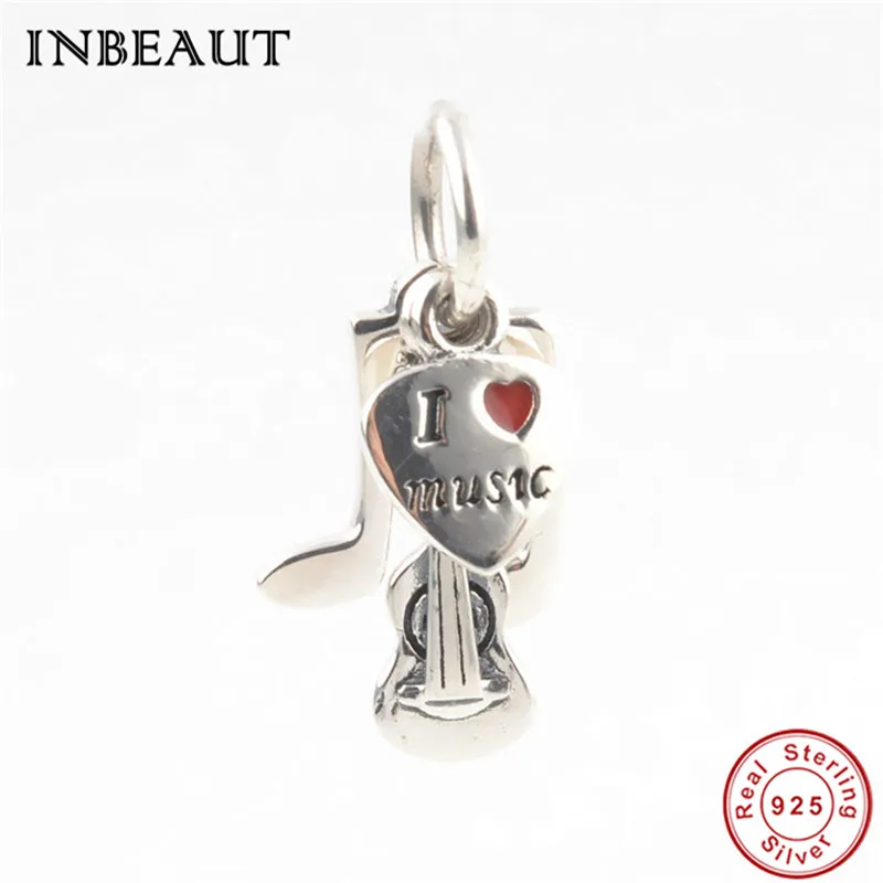 DS121-1 Авиационный Корабль Шарм fit Pandora браслет 925 пробы Серебряный высокий каблук девушка губы Фатима рука гамбургер Сода стеклянные бусины - Окраска металла: DS121-1