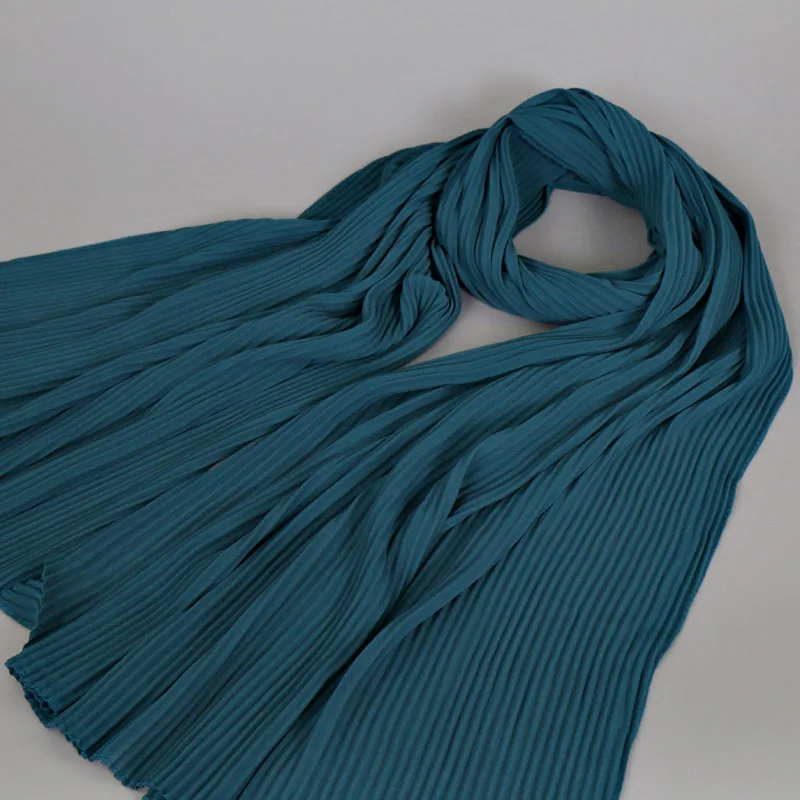 Новый стиль модный мусульманский женский шифоновый однотонный хиджаб женские