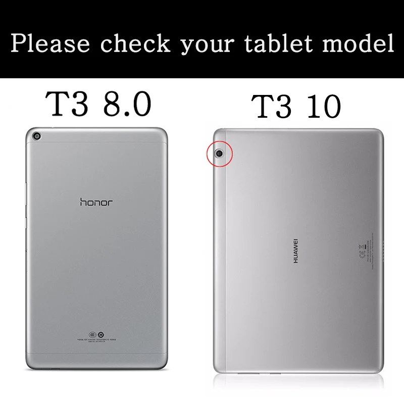 Чехол для huawei MediaPad T3 10 9,6 AGS-L09-L03 W09 Honor Play Pad 2 защитный кожаный чехол для MediaPad T3 8,0 Мягкий силикон