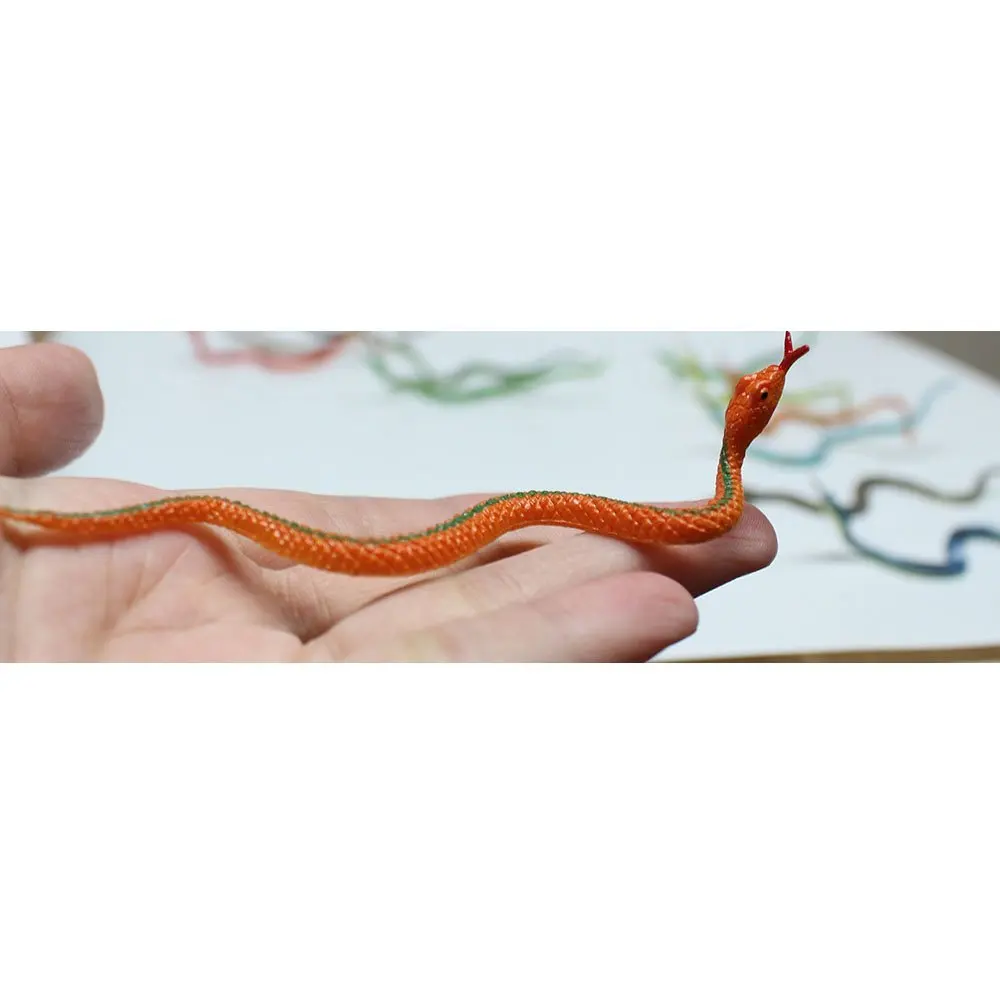 24 шт./компл. Emulational Пластик змей крокодил рисунок игрушки Забавные животных для