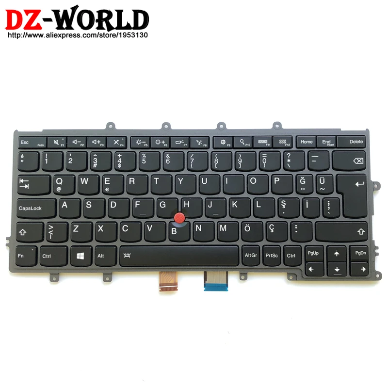 Новая клавиатура с подсветкой Orig TR Турция для ноутбука Thinkpad X230S X240 X240S X250 X260 04X0243