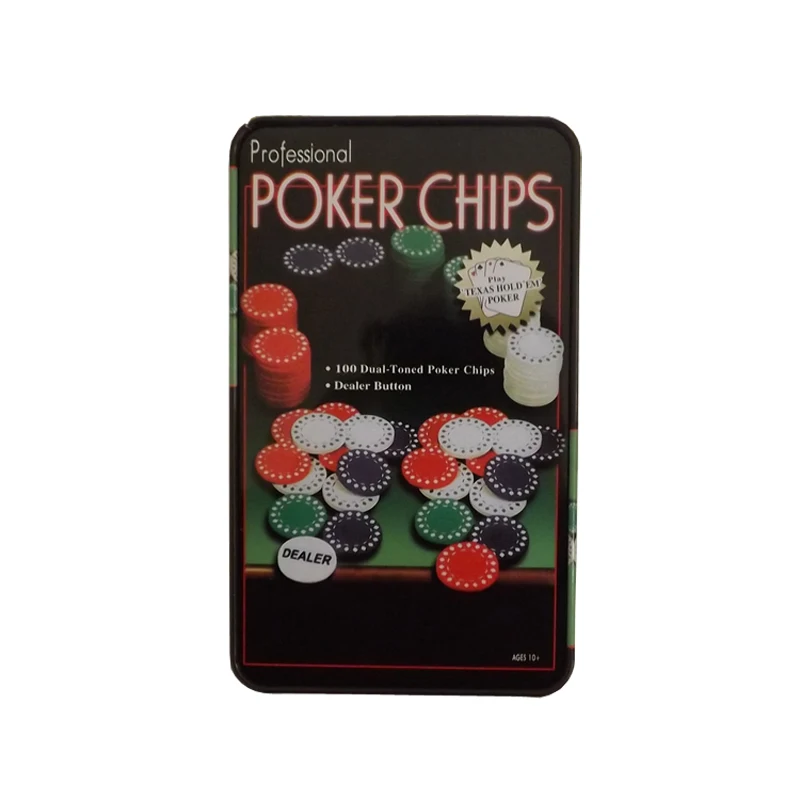 New Hot High quality Casino chips Texas Poker 100 game tokens plastic poker 1 / 5 10 25 four par qenueson|poker 100|casino chipsplastic |
