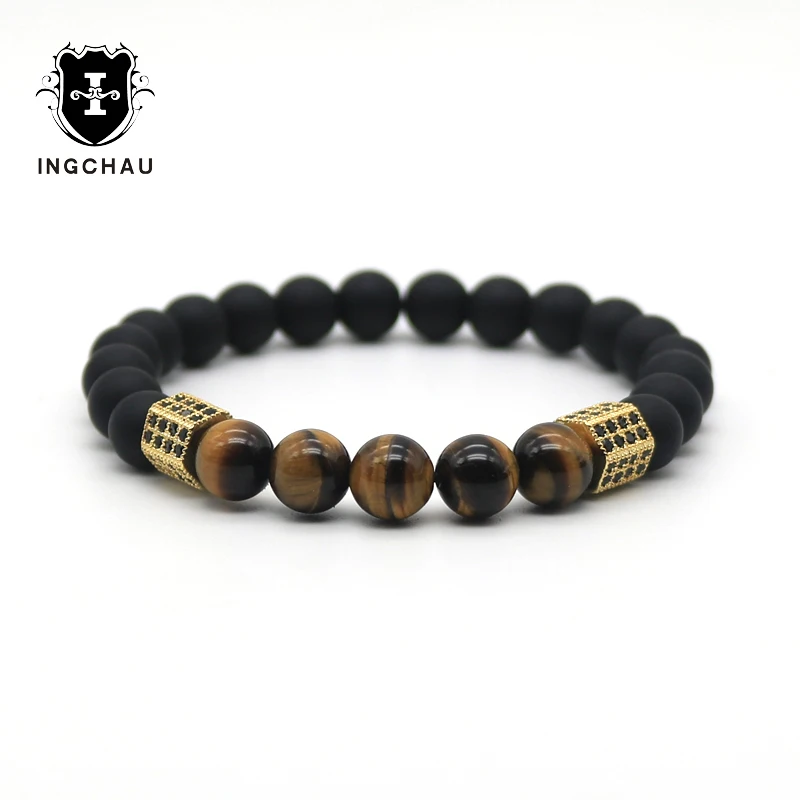 Роскошный браслет золотого цвета с фианитами геометрический шестигранный