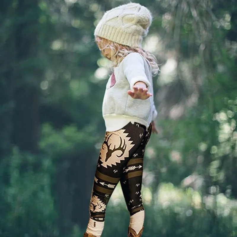 Леггинсы на Рождество для всей семьи 2018 одинаковые рождественские наряды брюки с