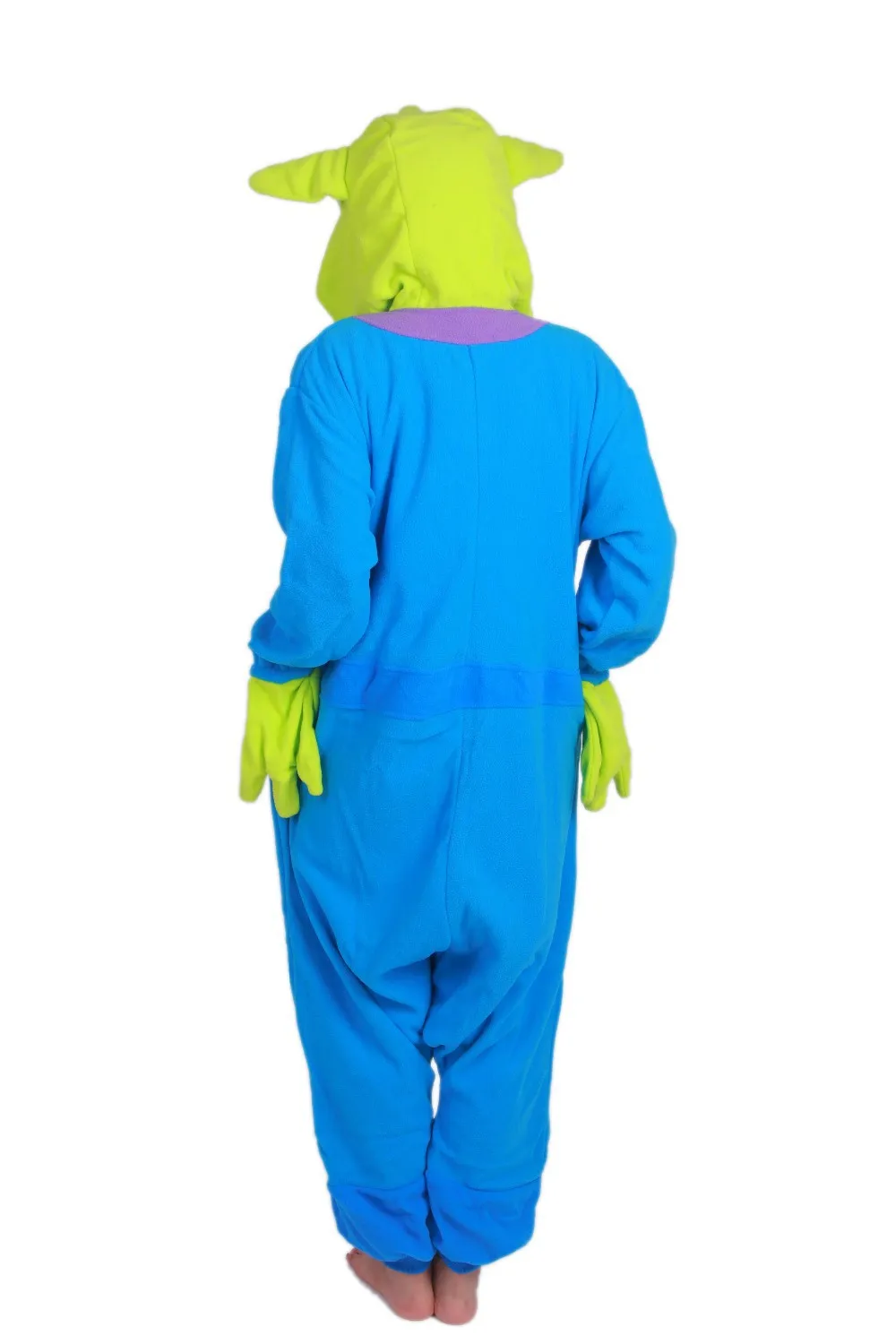 Маленький зеленый человек Squeeze Toy Story Aliens Monster Onesie все в одном костюмы для косплея