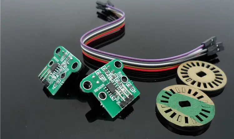 2 шт. двухскоростной модуль два спидометра фотоэлектрический энкодер импульсный