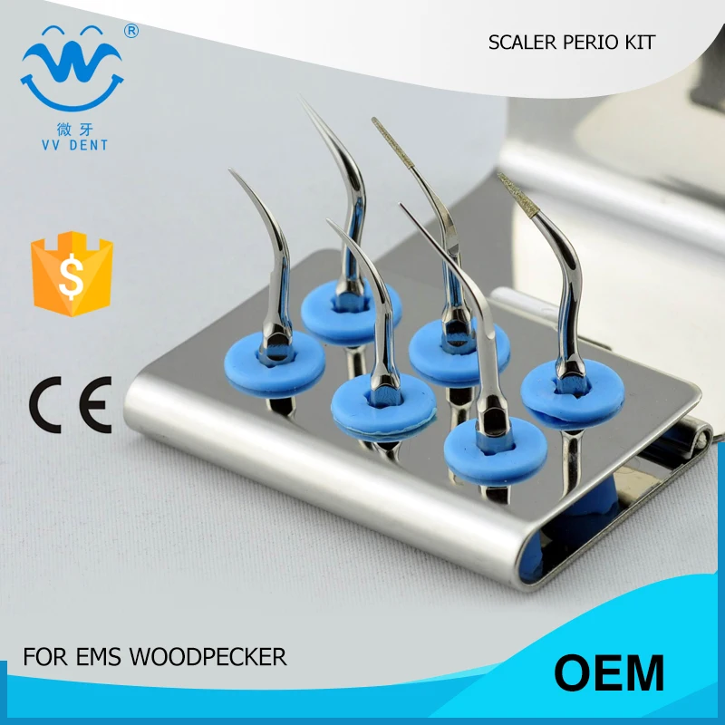 

5 sets EPKS PERIODONTAL TIPS FOR PERIODONTAL PROBLEMS FOR odontologia FIT EMS WOODPECKER SYBRONENDO SCALERS