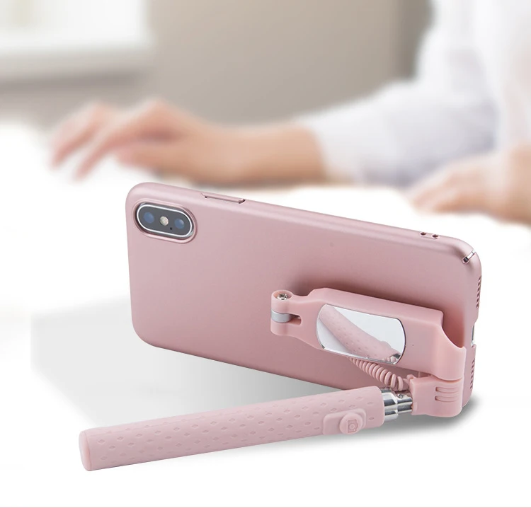 Чехол для селфи XS Max с Bluetooth для iPhone 11 Pro XS MAX XR X 8 7 6 6S Plus, портативный складной чехол для Apple 7/8+ чехол