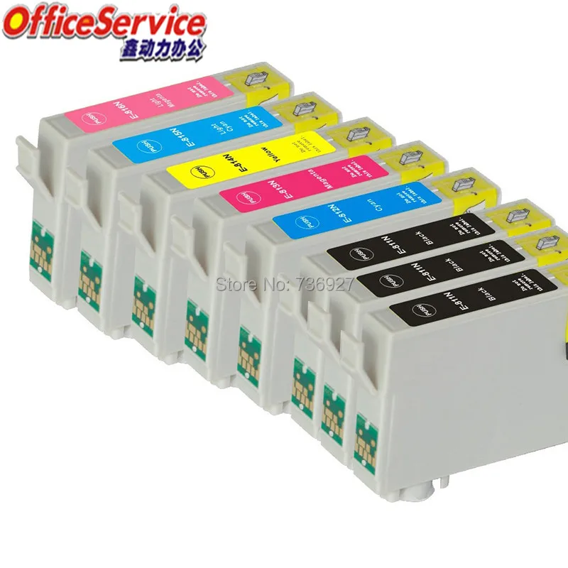Картридж для струйного принтера Epson Stylus Photo RX590 RX610 RX690 R270 R290 R295|ink cartridge|compatible ink