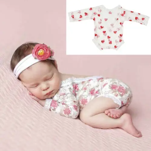 New Baby Boys Girls Stretch Wrap Infant Photography Photo Prop Jumpsuit | Детская одежда и обувь
