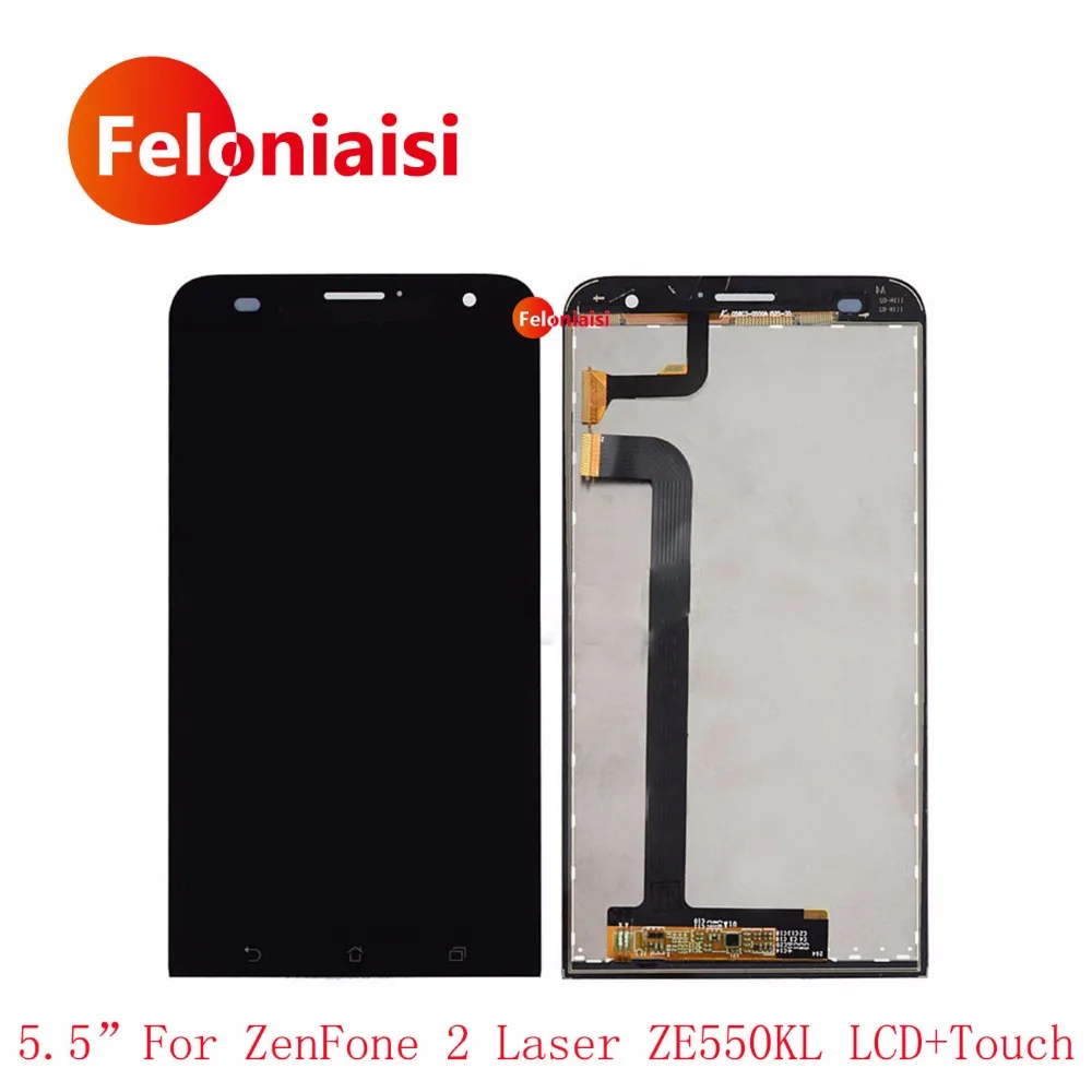 10 шт. для ASUS Zenfone 2 ZE550KL ZE500CL ZE500KL ZE550ML ZE551ML ZE551KL ЖК Дисплей Сенсорный экран планшета