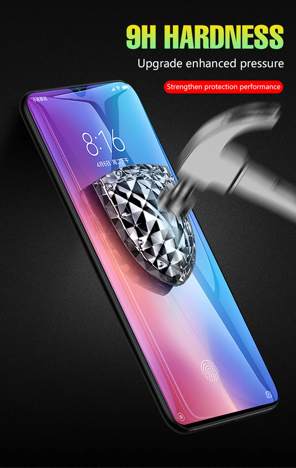 Защитное стекло 20D для Xiaomi mi 9 SE mi 8 A2 Lite mi A1 A2, Защитное стекло для Xiaomi mi K20 Max 3 Pocophone F1