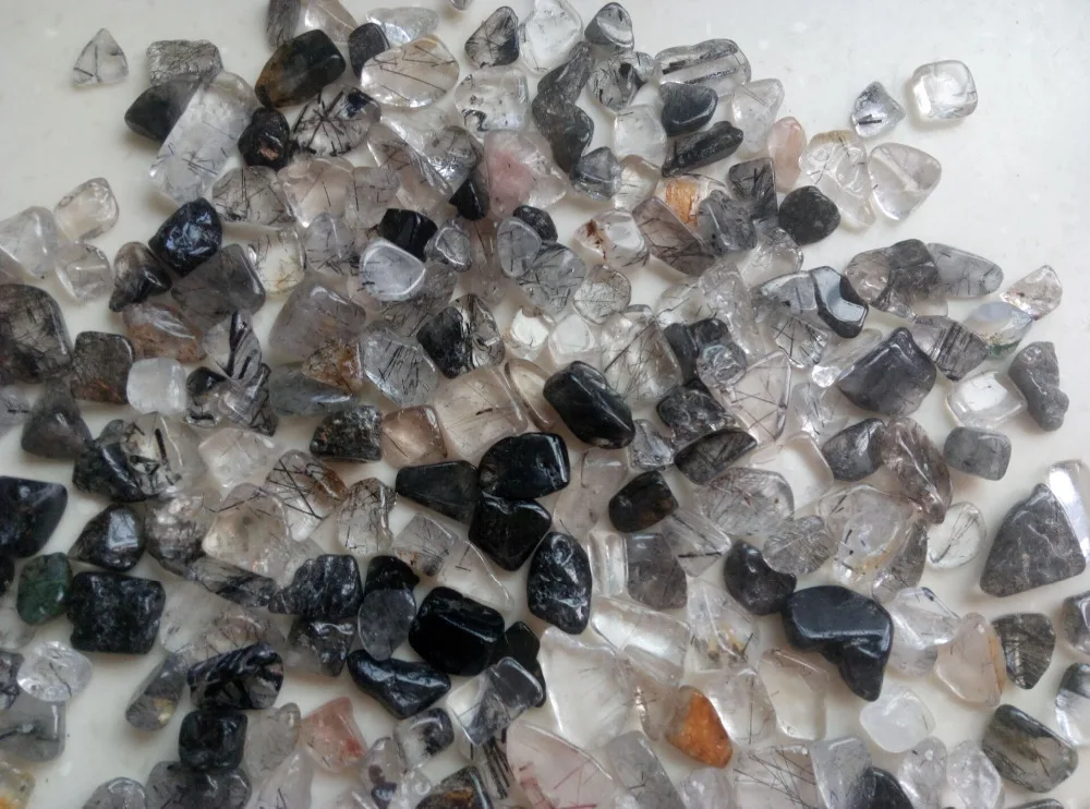 100 г натуральный черный турмалин Кристал кварца камень оригинал|stone gem|stone crystalstone