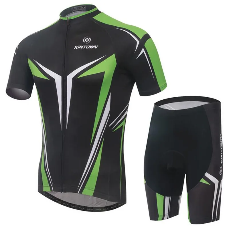 2018 Новый гелевый комплект для велоспорта с коротким рукавом мужчин и женщин roupas