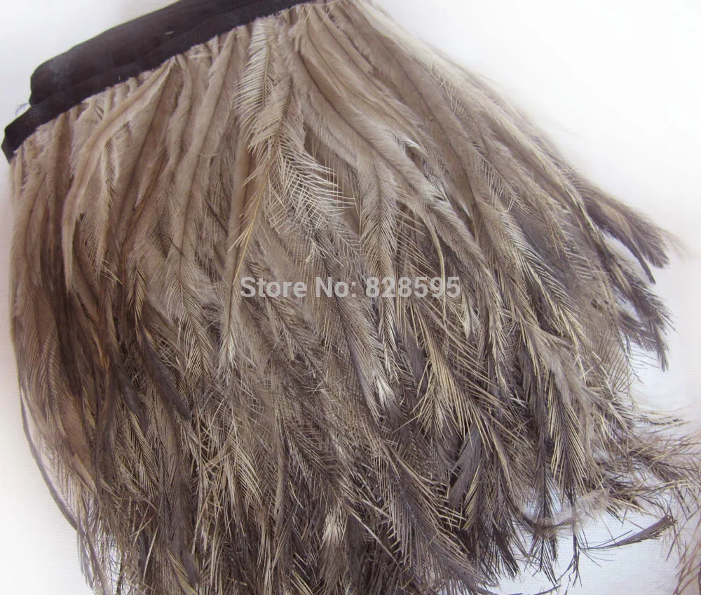 F470 коричнево серые фуксия синие желтые оранжевые зеленые страусиные перья