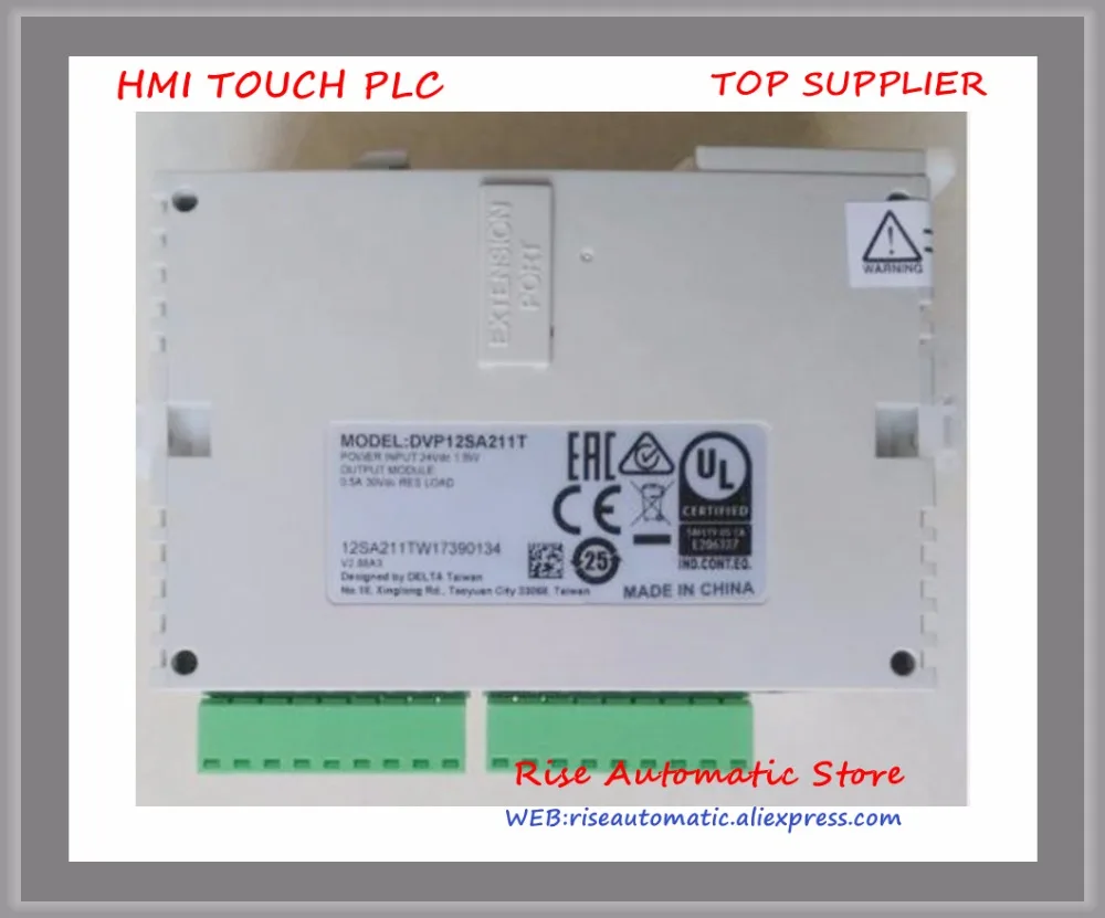 Новый оригинальный программируемый модуль контроллера DVP12SA211T PLC 24VDC 8DI 4DO