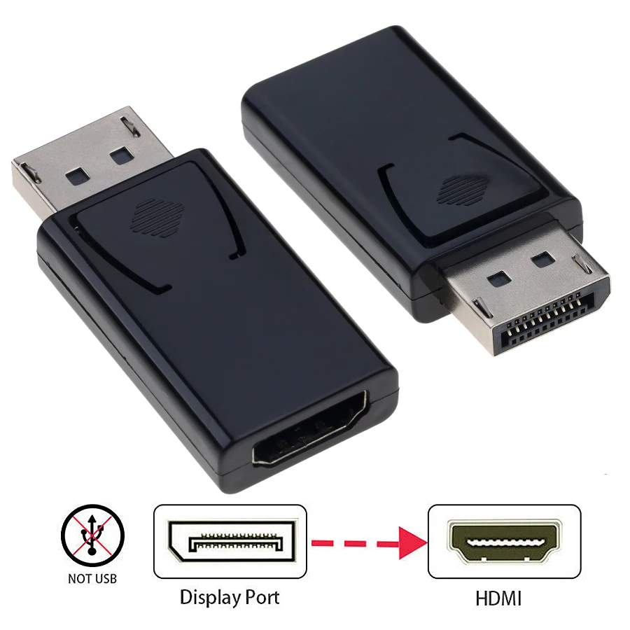 Дисплей Порты и разъёмы DP мужчина к совместимому с HDMI Женский конвертер Кабель