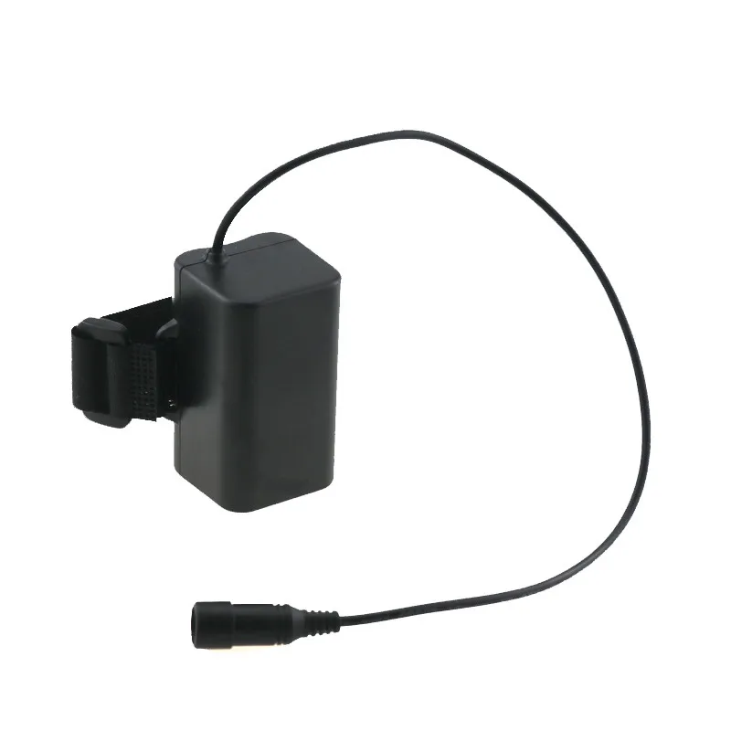 Водонепроницаемый Пластик оболочки Батарея пакет ForLED головной светильник