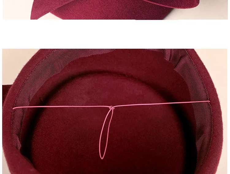 FS женские вуалетки шляпы черные винтажные шерстяные Свадебные Pillbox чай вечерние шляпа фетровая шляпа Федора красный для церкви Дамы Дерби шляпа